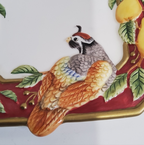 Vintage Fitz and Floyd Partridge Canope Plate - Picture 4 of 5